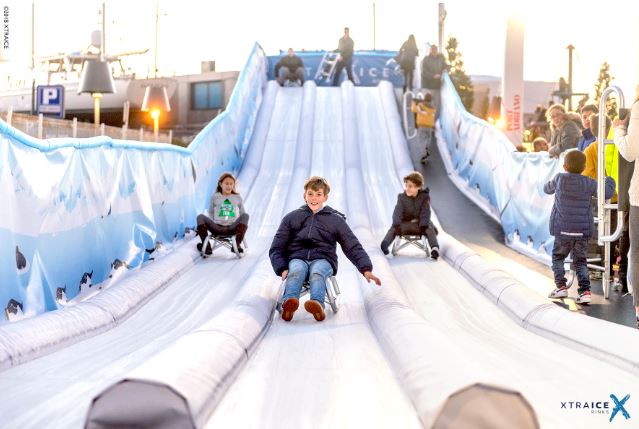 Planes navidad en Bilbao - Pista hielo patinaje y toboganes