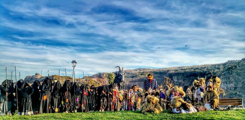 Carnavales rurales mineros de Abanto Bizkaia 