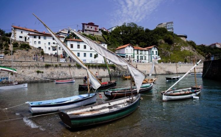 Puerto viejo de Algorta en Getxo