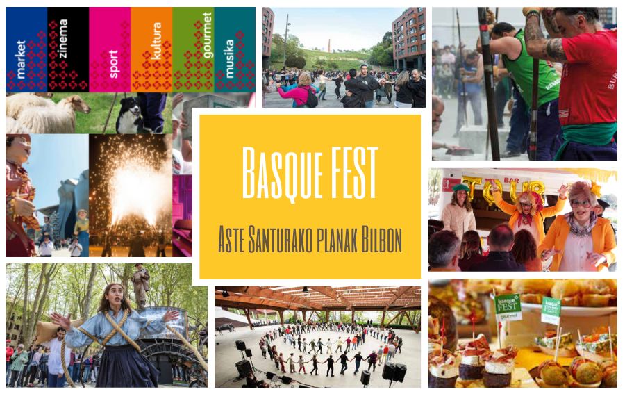 Basque  FEST:  Aste  Santurako  planak  Bilbonren irudia