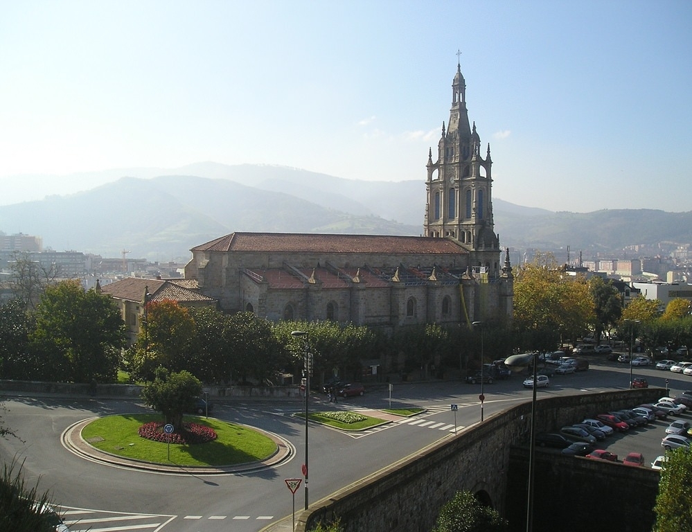 The Virgin of Begoña. Pilgrimage to the Basilica photo